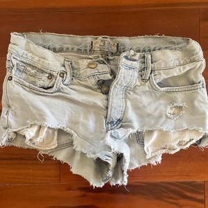 Free People Loving Good Vibration Shorts